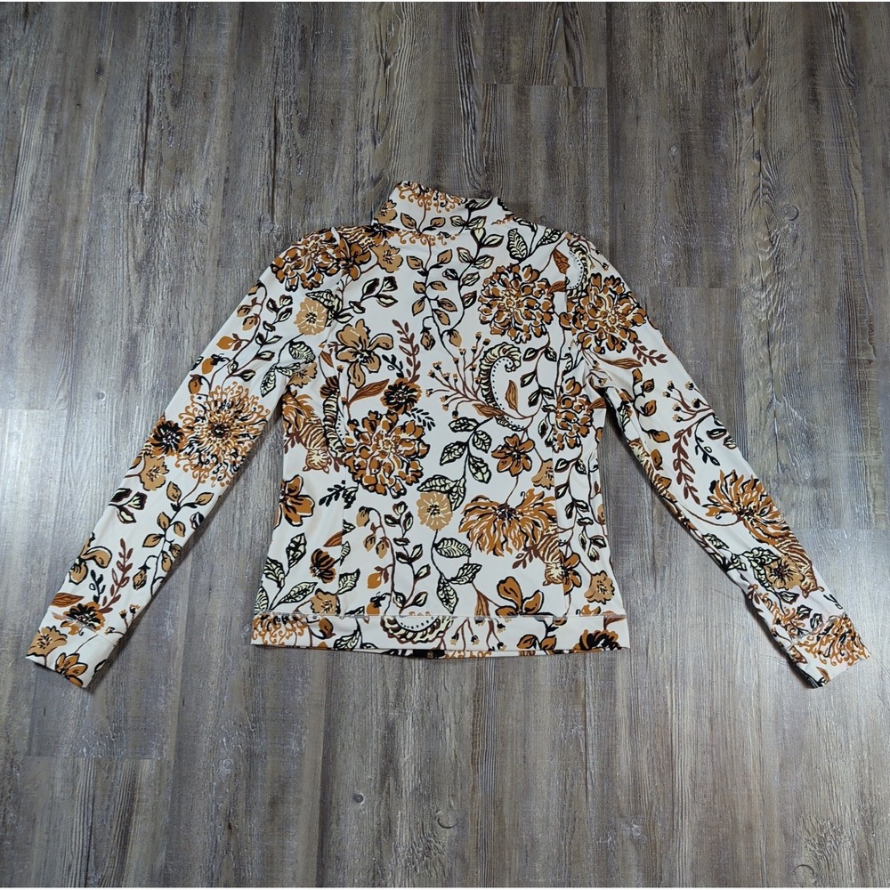Lilly Pulitzer UPF 50+ Luxletic Caraway Jacket Coconut Take Meowt Womens Small - Picture 8 of 12